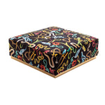 Snakes Modular Pouf | Seletti Wears Toiletpaper | Black