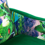 Volcano Padded Armchair | Seletti Wears Toiletpaper | Green