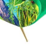 Volcano Padded Armchair | Seletti Wears Toiletpaper | Green