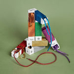 Manhattan Metallic Blue Shoelaces | 120cm