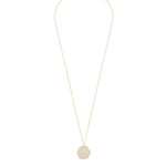 Helsinki Organic Pendant Necklace | Gold Plated