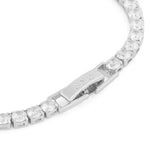Siri Stone Tennis Bracelet | Silver Plated