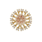 Wiz Small Earrings | Gold Plated with Cubic Zirconia