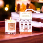 Festive Wishes Hanging Votive Candle | Orange, Cinnamon & Clove