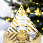 Festive Wishes Scented Tealight Candles | Orange, Cinnamon & Clove | Set of 6