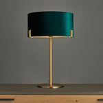Hayfield Table Lamp | Emerald Green