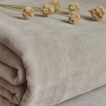 Orion Velvet Throw | Putty