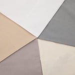 Savile Plain 220 Bed Linen | White