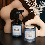 'Hugs & Kisses' Candle Tin | Fresh Cotton | 310g