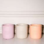 'No Need To Rush' Cement Candle | Studio Collection | 170g