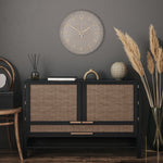 Tresco Wall Clock | Taupe | 14''