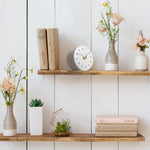 Tumbler Mantel Clock | Salt Grey | 4''