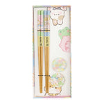 Kawaii Animals Chopstick Set | Pastel | 4 Piece