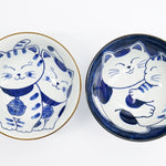 Kawaii Cat Couple Tayo Bowl & Chopsticks Set | 4 Piece