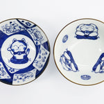 Kawaii Wise Cat Tayo Bowl & Chopsticks Set | 4 Piece