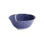 Nippon Dots Tayo Bowl | Blue & White | 15cm