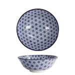 Nippon Stars Ramen Bowl | Blue & White | 21cm