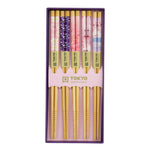 Sakura Chopstick Set | Pink | 5 Piece