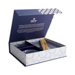 Sashiko Sushi Set | Blue & White | 6 Piece