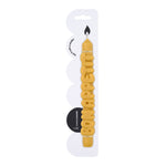 'Bon Appetit' Taper Candle | Mustard