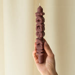 'Hey Sexy!' Taper Candle | Mocha