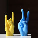 'Peace' Candle | Blue
