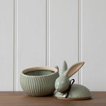 Sage Green Bunny Jar | Large