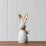 Ceramic Bunny with Bow | Medium