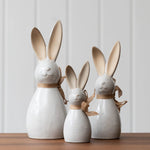 Ceramic Bunny with Bow | Medium