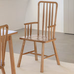 Wycombe Nordic Carver Dining Chairs | Natural | Set of 2