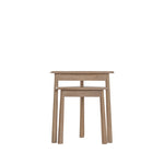 Wycombe Nordic Nesting Side Tables | Natural | Set of 2
