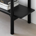 Wycombe Nordic Open Display Shelving Unit | Black