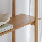 Wycombe Nordic Open Display Shelving Unit | Natural