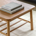 Wycombe Nordic Rectangular Coffee Table | Natural