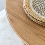 Wycombe Nordic Round Extending Dining Table | Natural