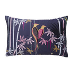 Bed Linen Set | Linear Bamboo Collection | Smokey Blue