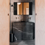 Norm Wall Mirror | Black