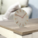 Mulberry Mantel Clock | Rose Gold | 6"