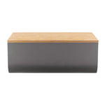 Mattina Bread Bin | Dark Grey