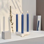 Straight Dinner Candle | Blue | 22cm