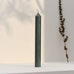 Straight Dinner Candle | Green | 22cm