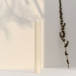Straight Dinner Candle | Ivory | 22cm