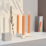 Straight Dinner Candle | Orange | 22cm