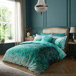 Meadow Grass Bed Linen Set | Teal