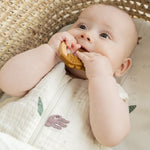 Deer Friends Teether Set | Mustard & Powder Pink | Pack of 2