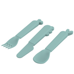 Kiddish Cutlery Set | Deer Friends | Blue