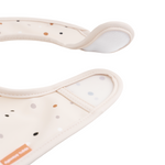 Ozzo Velcro Bib Set | Powder Pink | Pack of 2