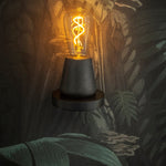 Humble One Black Wood Table Light