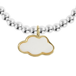 A Little 'Follow Your Dreams' Bracelet | Silver & Gold Plated