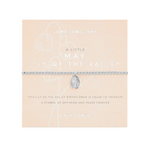 A Little 'May' Lily of the Valley Birthflower Bracelet | Silver Plated